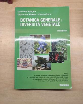 Botanica generale e diversità vegetale università