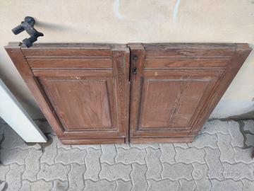 COPPIA DI ANTE IN LEGNO