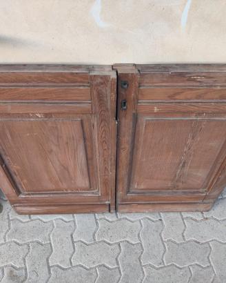 COPPIA DI ANTE IN LEGNO
