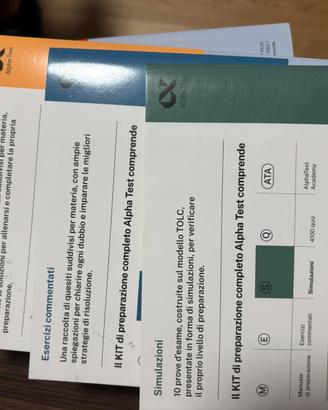 Alpha test ingegneria tolc I