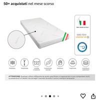 Materasso lettino 60X120
