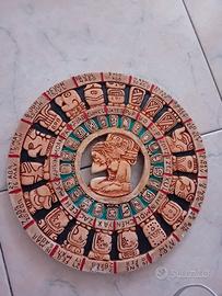 Calendario Maya da parete in resina pietra 20 cm