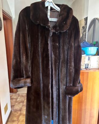 Pelliccia lunga di visone rarissimo