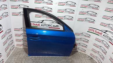 PORTA ANTERIORE DX DESTRA PEUGEOT 208 2022 BLU