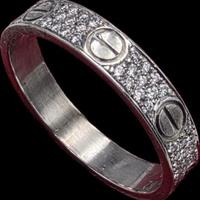ANELLO CARTIER LOVE ORO DIAMANTI