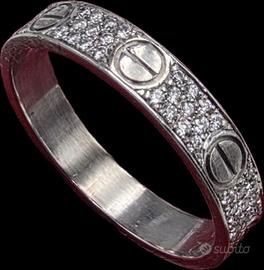 ANELLO CARTIER LOVE ORO DIAMANTI