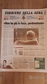 Dimissioni Papa Benedetto XVI Corriere della Sera