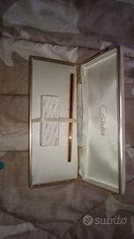 Penna stilografica Delta placcata oro