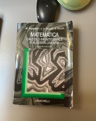 Matematica calcolo infinitesimale e algebra linear