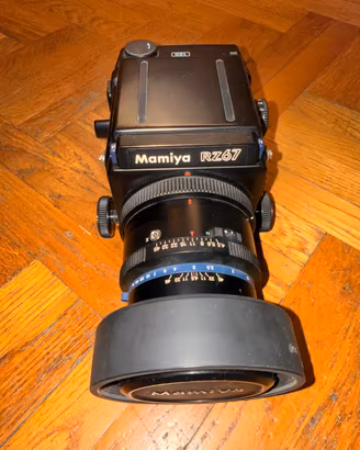 Fotocamera mamiya rz67 + obiettivo 180mm 4.5