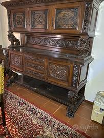 Arredo soggiorno antico