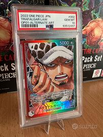 Trafalgar Law (OP01-002) (V.2) psa 10