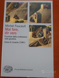 MICHEL FOUCAULT MAL FARE,DIR VERO PBE 609 EINAUDI