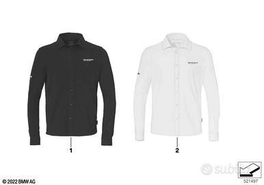 Camicia M Sport da uomo nera nelle taglie M - L