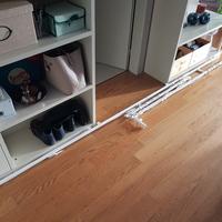 Binari per tende da fissare al muro