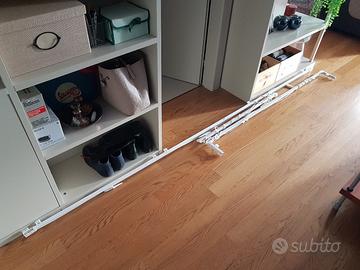 Binari per tende da fissare al muro