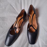 scarpe ballerine in pelle fatte a mano n.38,5