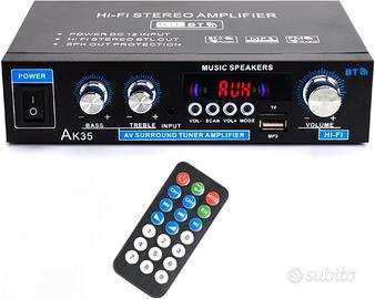 Mini amplificatore HiFi Bluetooth 500W 2 canali