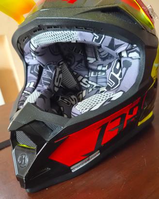 Casco motocross 