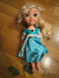 Elsa frozen bambola canta musicale suoni