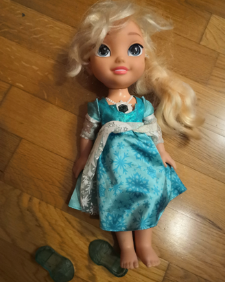 Elsa frozen bambola canta musicale suoni