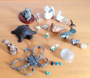 Piccola collezione vintage di animali