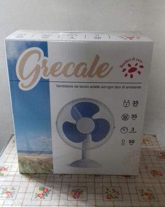 Ventilatore Grecale nuovo h.50 cm , 3 velocità