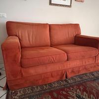 Divano 2 posti di tappezzeria