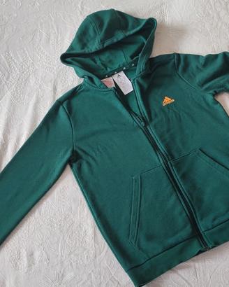 Felpa con zip Adidas 11-12 anni