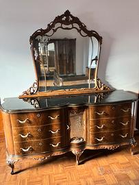 Arredamento camera completa stile classico-rococó