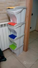 Pattumiere ad incastro