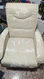 Poltrona massaggiante reclinabile