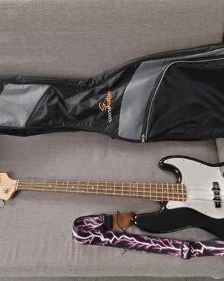 nuovo basso Fender Squier jazz affinity