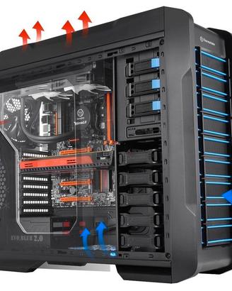 PC fisso Intel i7 + Nvidia GTX + SSD + Monitor 27