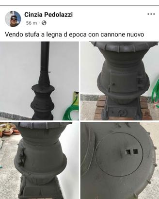 stufa a legna antica