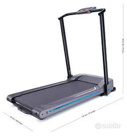 DOMYOS Tapis roulant elettrico W500 compatto