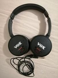 Vox Rock amplificate con effetti.