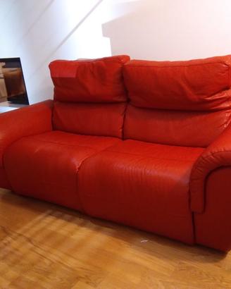 Divano Poltrone Sofa ecopelle