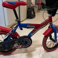 Bici per bambino Spiderman