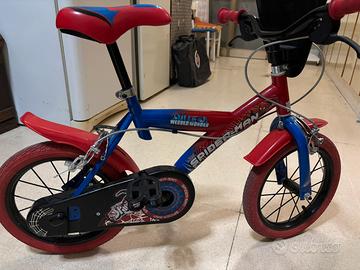 Bici per bambino Spiderman