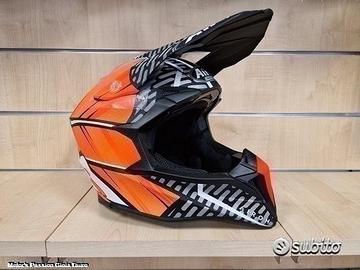 AIROH Casco Cross Wraap - Idol - Orange