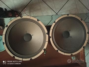 coppia woofer da 32 cm, celestion ,,perfetti