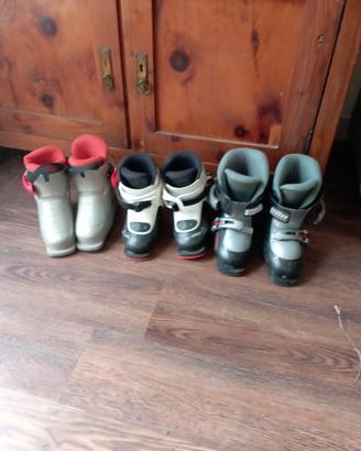 Scarponi sci bambino 