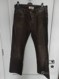 Pantaloni uomo guess luxury tg.32/46 marroni