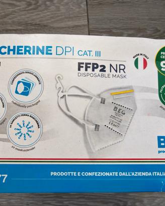 Mascherine ffp2 25 pezzi mai aperte