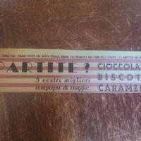 cartoncino da collezione treni Italia 