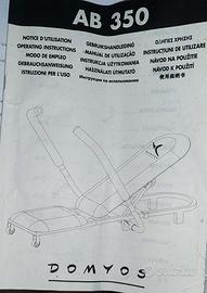 Attrezzo x addominali AB350 