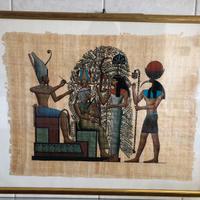 Quadro - papiro con cornice