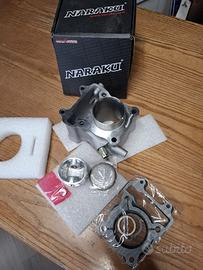 Kit cilindro Naraku alluminio 125cc d.52,4
