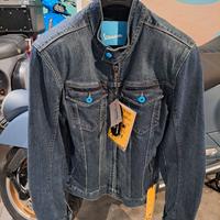 Giacca Vespa da Uomo in Denim con Protezioni